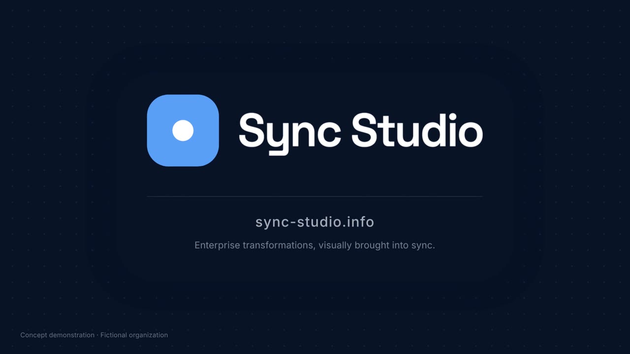 The Sync Studio end card